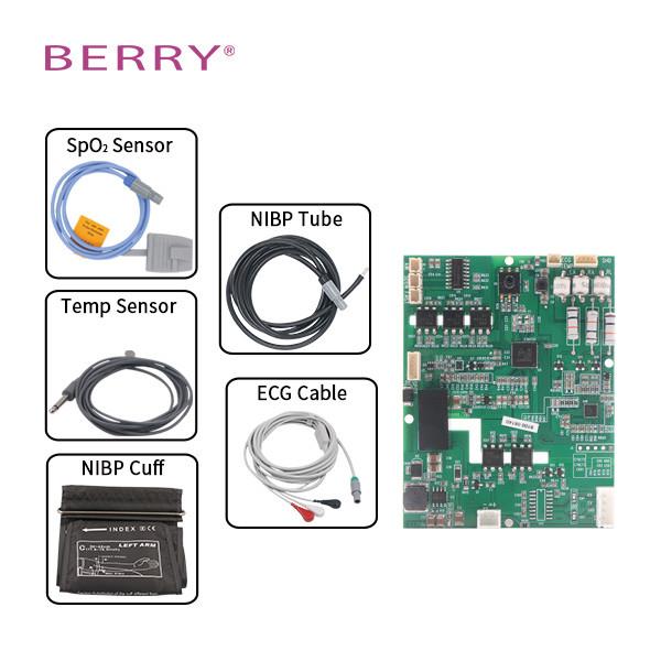 Quality Spo2 Heart Rate Nibp ECG Respiration And Temperature Patient Monitor Module OEM for sale