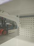 LED Light Open Display Cooler / Pepsi Display Cooler 1500L Capacity