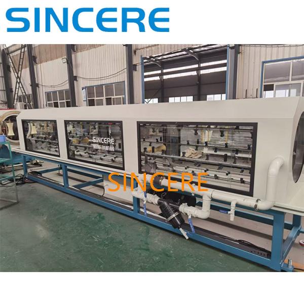 HDPE Water Supply Pipe Extruding Machinery 20-110 90-315 110-400mm