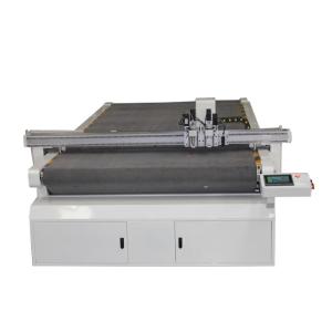 China EPS Foam Fabric Leather CNC Oscillating Cutting Machine on sale