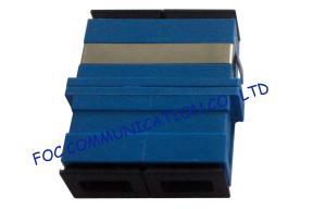 High Stability Fiber Optic Adapter SC Duplex Short Ear For Telecom Networks