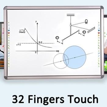 Quality Touch interactive whiteboard for smart school, cheap whiteboard price with mobile for sale