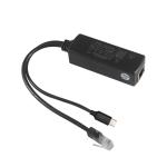 PoE Splitter with USB-C Output- 48V to 5V/9V/12V Power Over Ethernet Converter