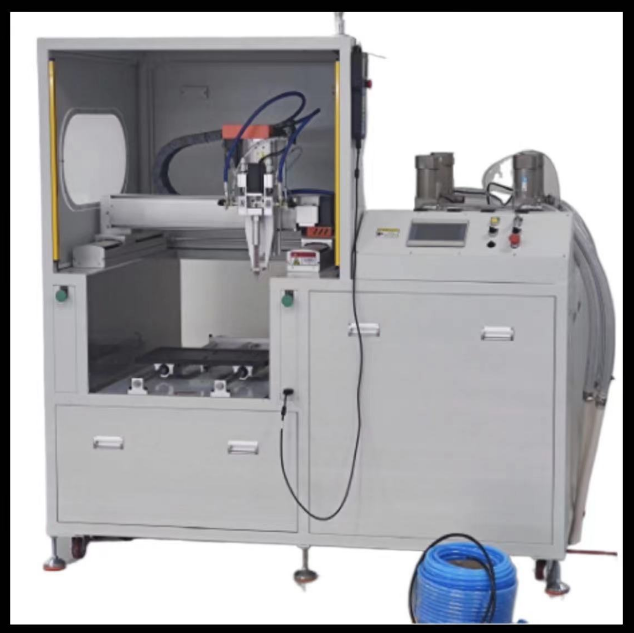 Two-Component AB Glue Mixer Machine with 10 1/1 1/100 12 Compound Ratio