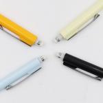 Multiple Colors Plastic Automatic Press Pencil With Eraser Top Custom Logo
