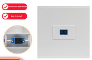 Buy cheap Plastic LC/SC Sockets The Game-Changer in 5G Networks Demand for Light Switches and Plug Sockets product