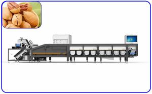 Buy cheap Electric Drive Pecan Grading Sorting Machine Artificial Intelligence 12 Channel product