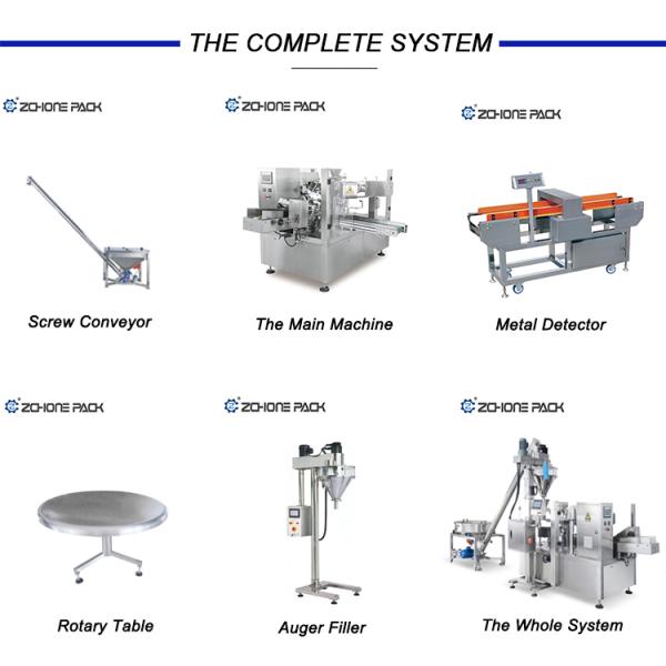 Automatic Powder Packing Machine Multi Station Packaging Machine