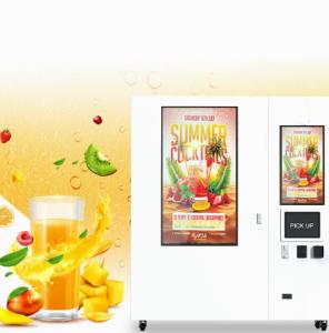 China 36W Automatic Products Vending Machine 50HZ Orange Juice Juicer Machine on sale