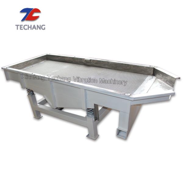Quality Professional Vibratory Screening Equipment With Polyester Linear Screen Cloth for sale