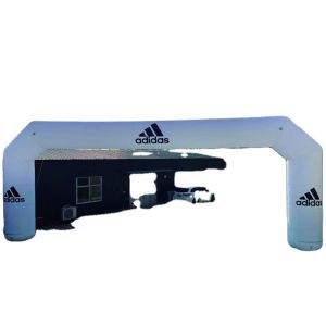 Buy cheap Giant Rainbow Inflatable Finish Arch For Marathon With Balloon product