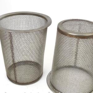 Buy cheap 60-120 Mesh Ss Wire Mesh Filter Strainer Cap For Industrial Filtering product