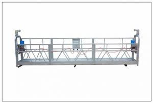China Painting steel ZLP630 suspended rope platform in India for building cleaning on sale