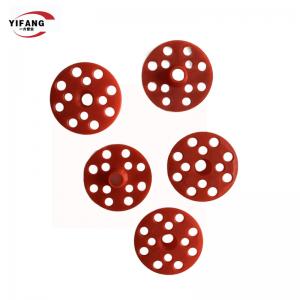 Buy cheap Red Thermal Insulating Foam Board Washers , Plastic Washers For Nails 50mm 60mm product