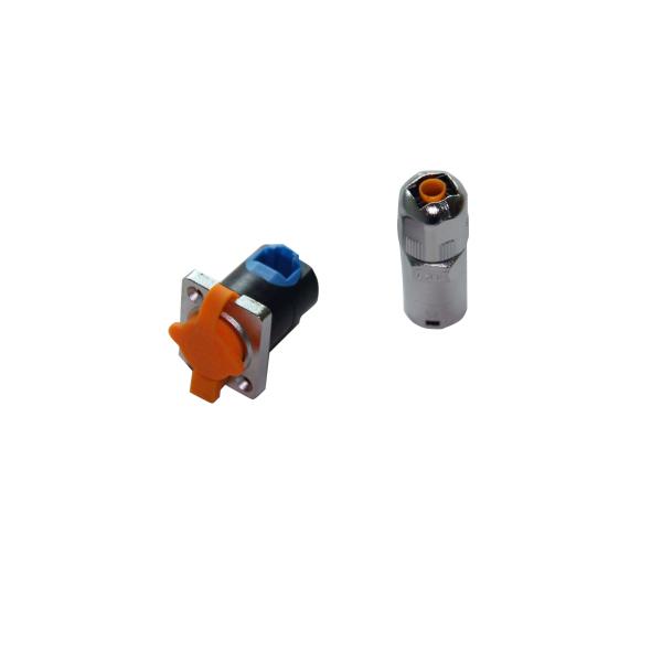 Waterproof 12V Multi Pin Metal Male Push Pull Connector RJ45 M12 Banana Plug Socket