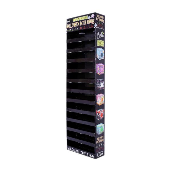 Quality 3 Sided Retail Cardboard Retail Display Stands Pop Up Book Leaflet Display Holders for sale