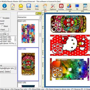 CE Daqin 3d Mobile Phone Skin Cutting Machine With Software