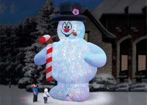 20ft Inflatable Snowman Christmas Decoration Yard Inflatables Moving Christmas Snowman