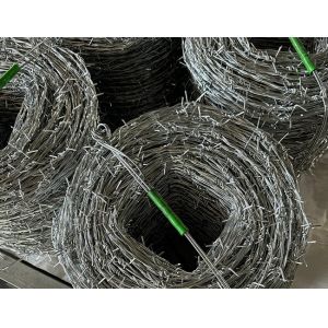 Buy cheap Electro-Galvanized Security Barbed Wire For Isolating And Protecting product