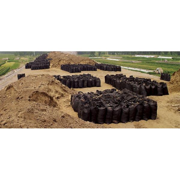 PET Nonwoven Geo Bags High Strength Water Permeability Needle Punch