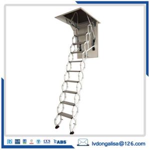Buy cheap 300kg Telescopic Attic Ladder product