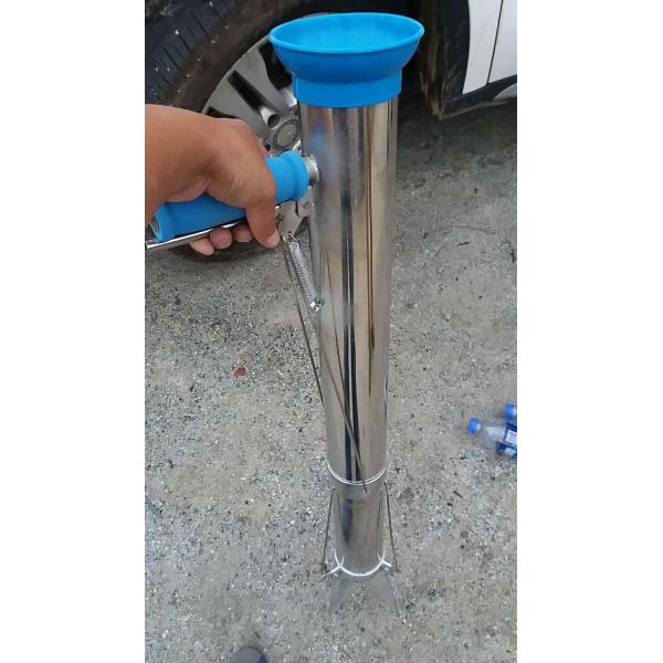 Three Openings, Stainless Steel Handheld Manual Seed Planter Vegetable Seedling Transplanter