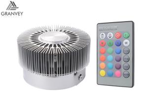 Sunflower Shape 3W RGB Colorful Indoor LED Wall Light Surface Embedded Mounted