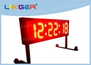 Buy cheap Wireless Controller LED Countdown Timer Electronic With Moving Wheel Stand product
