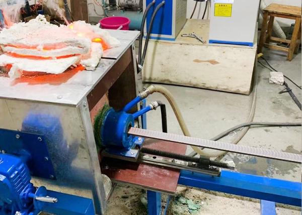 Quality 90KW Brass Bar Copper Rod Casting Machine Horizontal Continuous for sale