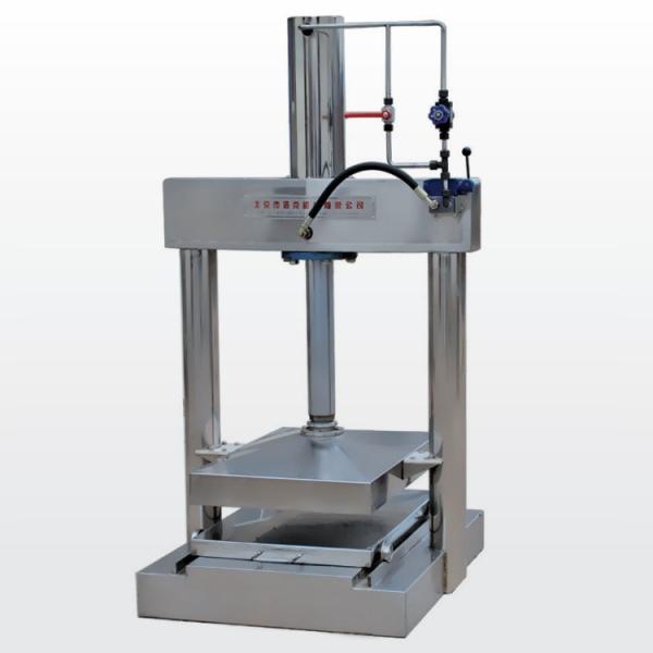 Quality High Productivity Bean Curd Skin Hydraulic Presser for Tofu Production Line Output for sale