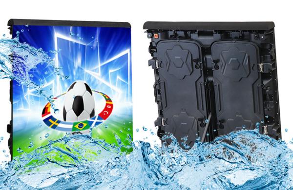 s Professional Stadium LED Display with Pixel Resolution 10000 Pixel/sqm and