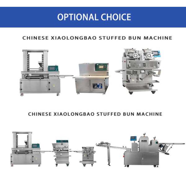 8KW 1500g Baozi Making Machine Automatic Steamed Bun Machine