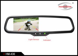 RGB Car Rearview Mirror Monitor With Backup Camera , Car Mirror Camera System