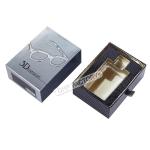 Gray Drawer Shape Paper Perfume Box With Ribbon Handle For High End Brands