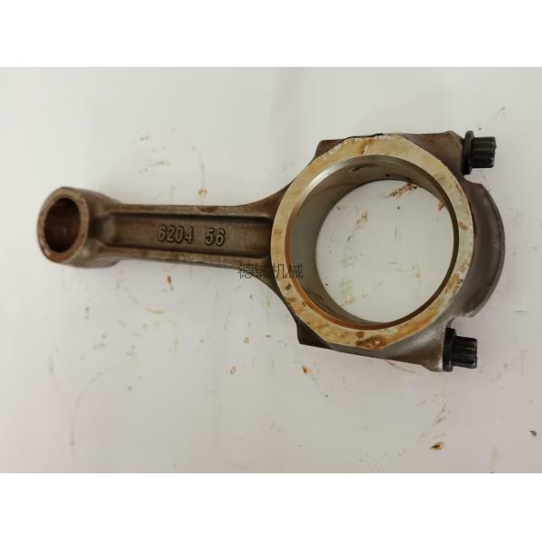 Black Engine Connecting Rod Komatsu 4D95/PC60-6 Con Rod Connecting Rod With Piston