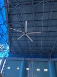 Gymnasium Center Large Hvls 5 blade Gearbox Ceiling Fan