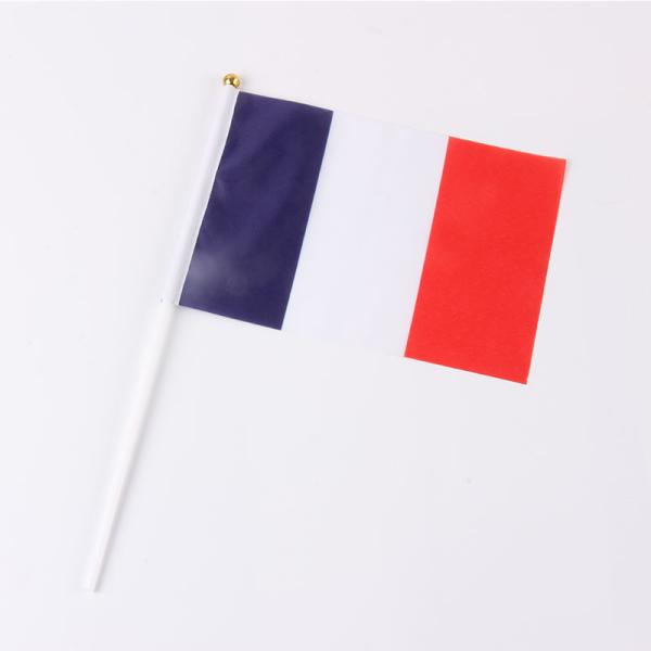 Quality Custom Digital Printing Hand Held Flags 20x28cm Small American Flags for sale