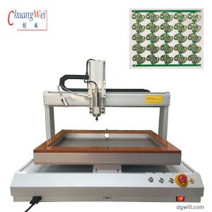 Buy cheap Desktop Single Bench PCB Router Machine with 500mm/s Positioning Speed and High Rigidity product