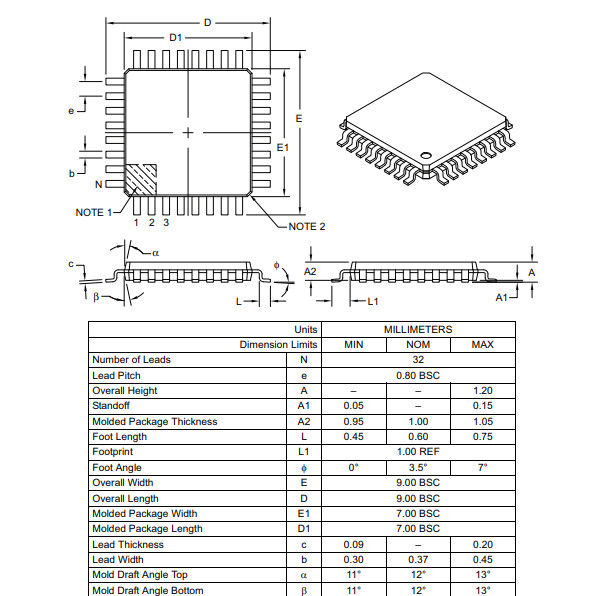 MICROCHIP ATmega48A ATMEGA48PA ATMEGA88A ATMEGA88PA ATMEGA168A ATMEGA168PA ATMEGA328 ATMEG328AP CMOS microcontrollers IC