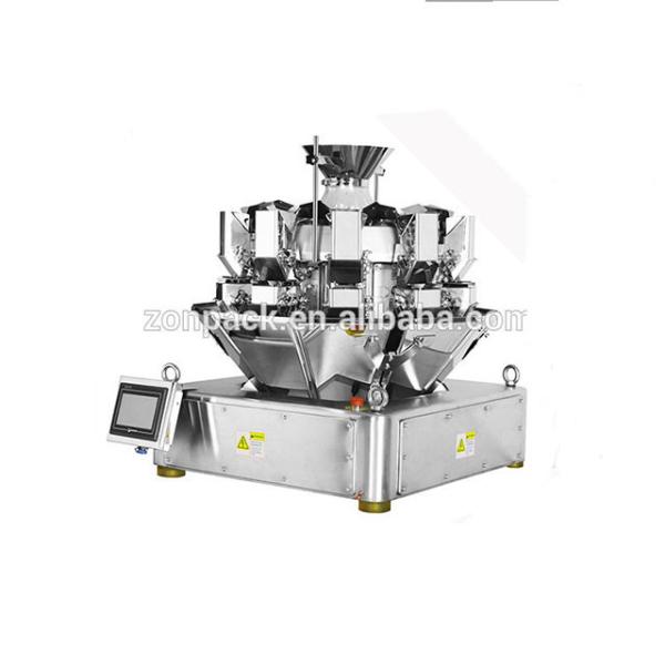 Automatic Mini Multihead Weigher For Cbd Hemp Flower Gummy Bear Hard candy