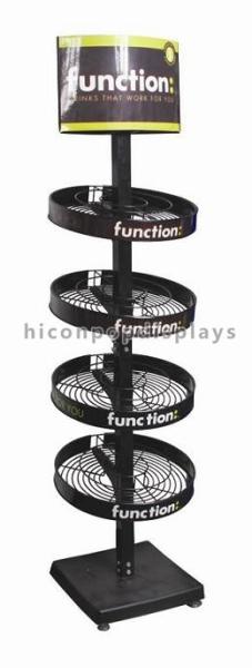 2-way Custom Wine Display Stand Merchandising Store Fixtures