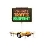 Full Color Portable Variable Message Sign Fans Free Remote Wireless Control