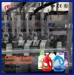 8 Heads Detergent Filling Machine 2000ml-5000ml Detergent Liquid Packing Machine