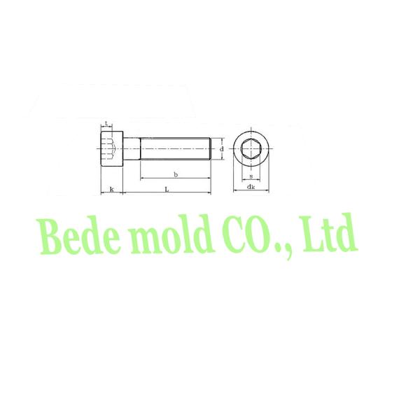 Standard Nuts And Bolts Alloy Hexagon Socket Head Cap Screw Hex Bolt Full Thread