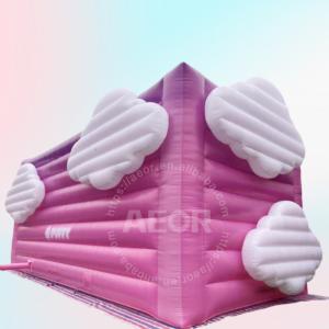 China Outdoor Event Inflatable Cube Tent Large Portable Inflatable Nightclub on sale