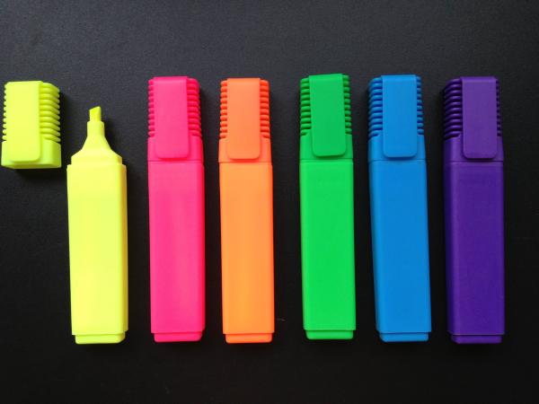 Quality Factory sell non toxic new design good quality highlighter marker for sale