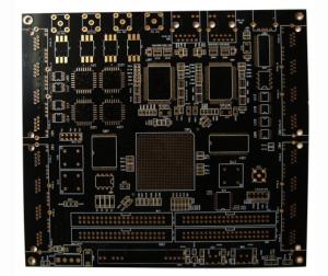 Rigid 6 Layer Fr4 Copper Clad Circuit Board ENIG Surface Finish Quick Turn NO MOQ