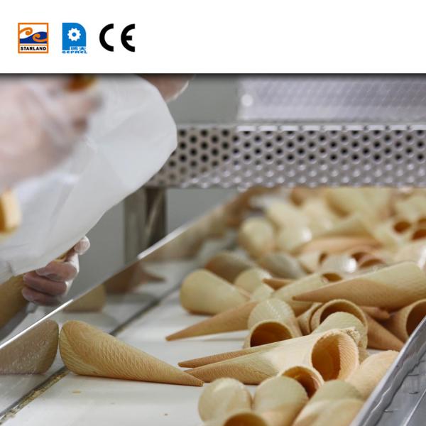 Quality CE Automatic Barquillo Cone Baking Machine Production Line for sale