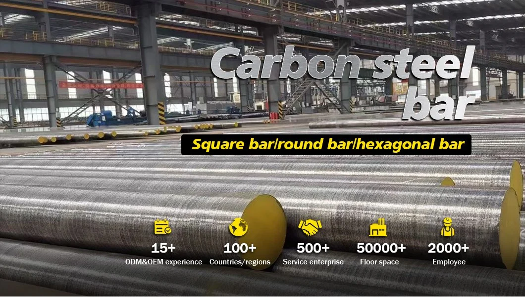 SAE 1045 1020 Hot Rolled Iron Carbon Steel Round Bars Round Steel Bar