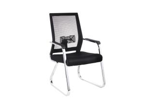 Buy cheap Ergonomic Wheelless 53cm Staff Office Chair product
